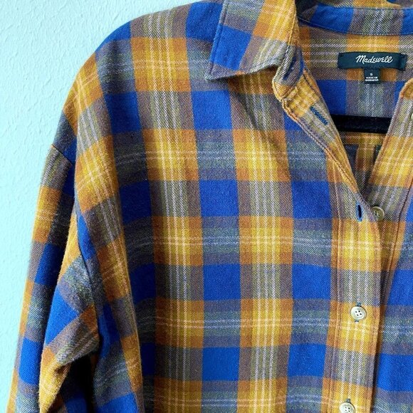 Madewell Westward Shirt in Ardan Plaid S - Picture 4 of 7